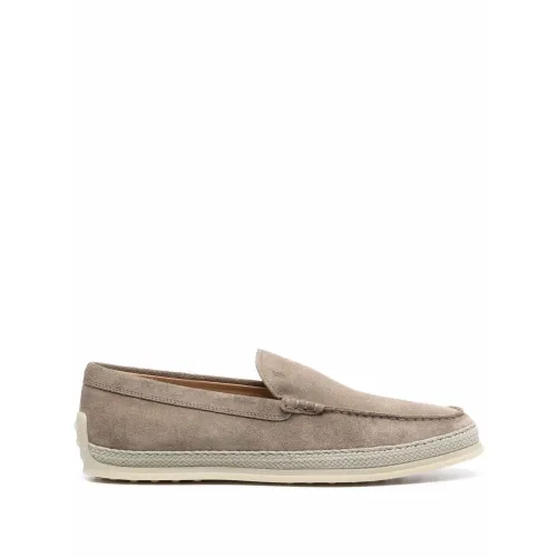 Tod's , Pantofola moccasins ,Brown male, Sizes: