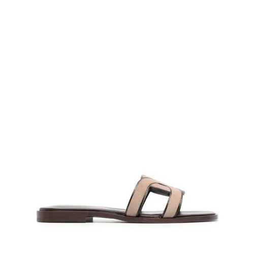 Tod's , Sandals ,Brown female, Sizes: