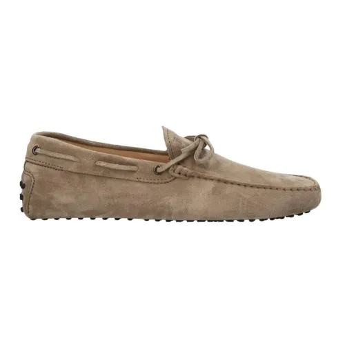 Tod's , Stylish Men`s Loafers ,Beige male, Sizes: