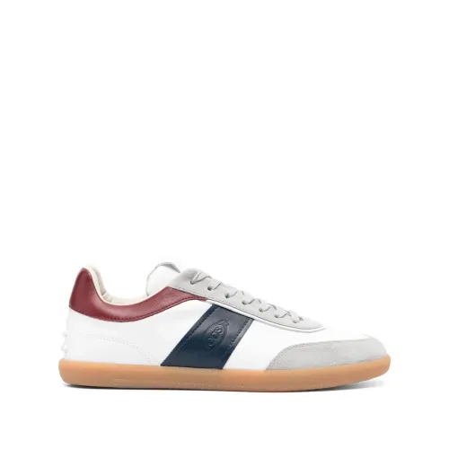 Tod's , Tabs Sneakers ,White male, Sizes: