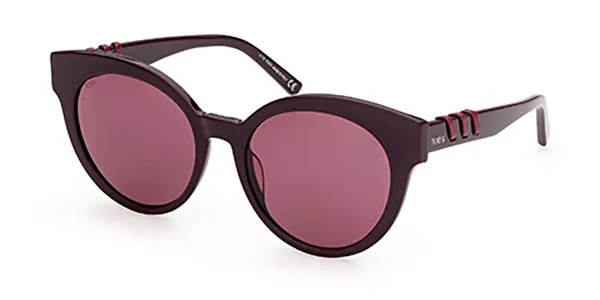 TODS TO0275 81S Women's Sunglasses Purple Size 54
