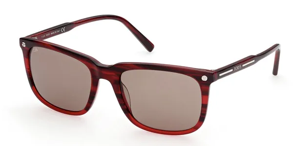 TODS TO0306 68J Men's Sunglasses Red Size 56