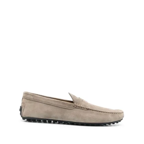 Tod's , Tod Flat shoes Beige ,Beige male, Sizes:
