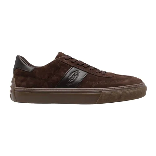 Tod's , Tod Sneakers Brown ,Brown male, Sizes: