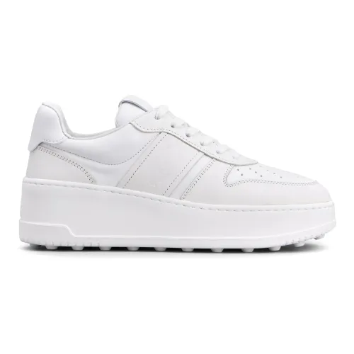 Tod's , White Platform Sneakers ,White female, Sizes: