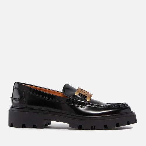 Tod's Women's Gomma Leather Loafers - UK