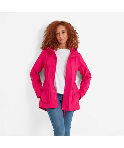 TOG24 Burradon Womens Waterproof Jacket Magenta Pink