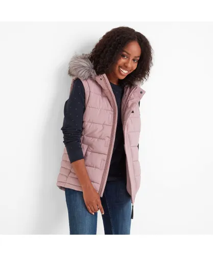 TOG24 Cowling WoMens Insulated Gilet Faded Pink