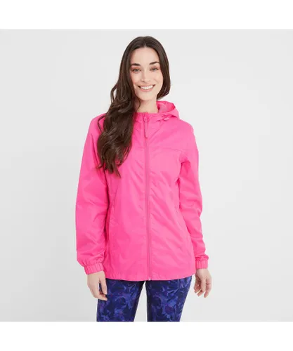 TOG24 Craven Womens Waterproof Packaway Jacket Bubblegum Pink