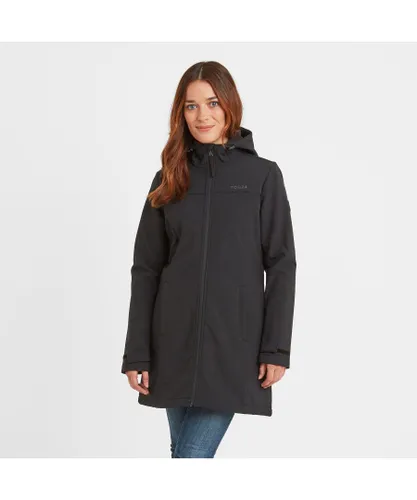 TOG24 Keld Womens Softshell Long Jacket Black