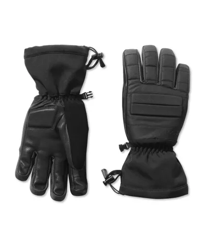 TOG24 Unisex Conquer Ski Gloves Black - Size Large