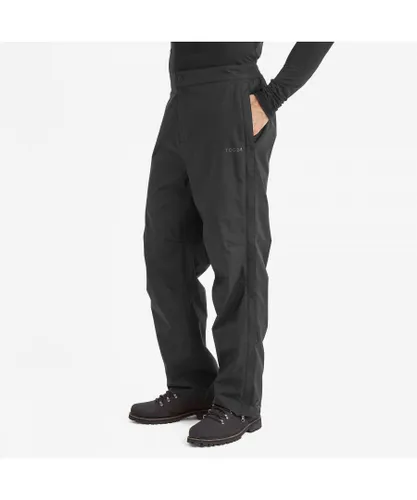 TOG24 Wigton Mens Waterproof Trousers Black Polyamide