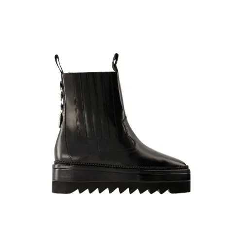 Toga Pulla , Leather boots ,Black female, Sizes: