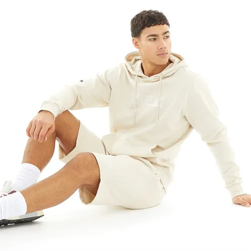 Tokyo Laundry Mens Brody Hoodie And Shorts Co-Ord Stone