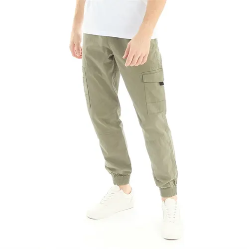 Tokyo Laundry Mens Lance Cargo Trousers Dusty Green