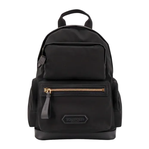 Tom Ford , Black Bucket Backpack Backpack ,Black male, Sizes: ONE SIZE