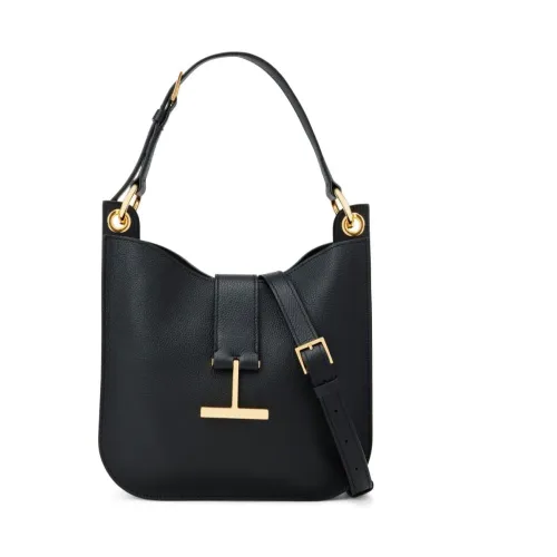 Tom Ford , Black Shoulder Bag for Women ,Black female, Sizes: ONE SIZE