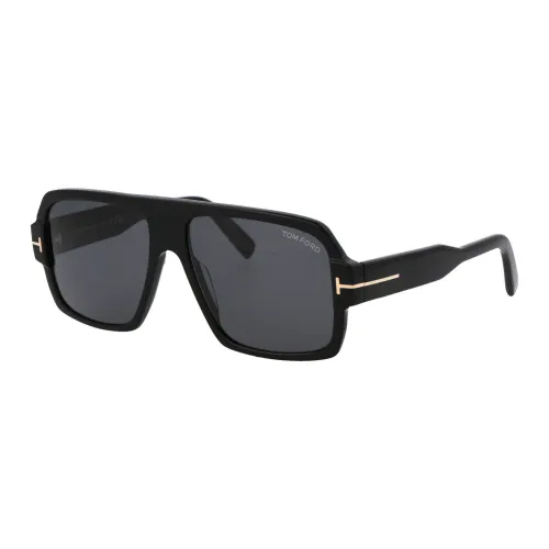 Tom Ford , Camden Sunglasses for Stylish Sun Protection ,Black male, Sizes: