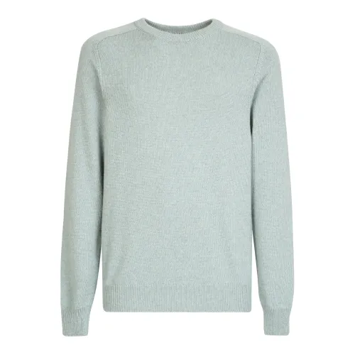 Tom Ford , Cashmere Round Neck Sweater ,Blue male, Sizes: