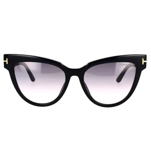Tom Ford , Cat-Eye Sunglasses FT0941/Sadine 01B ,Black unisex, Sizes: