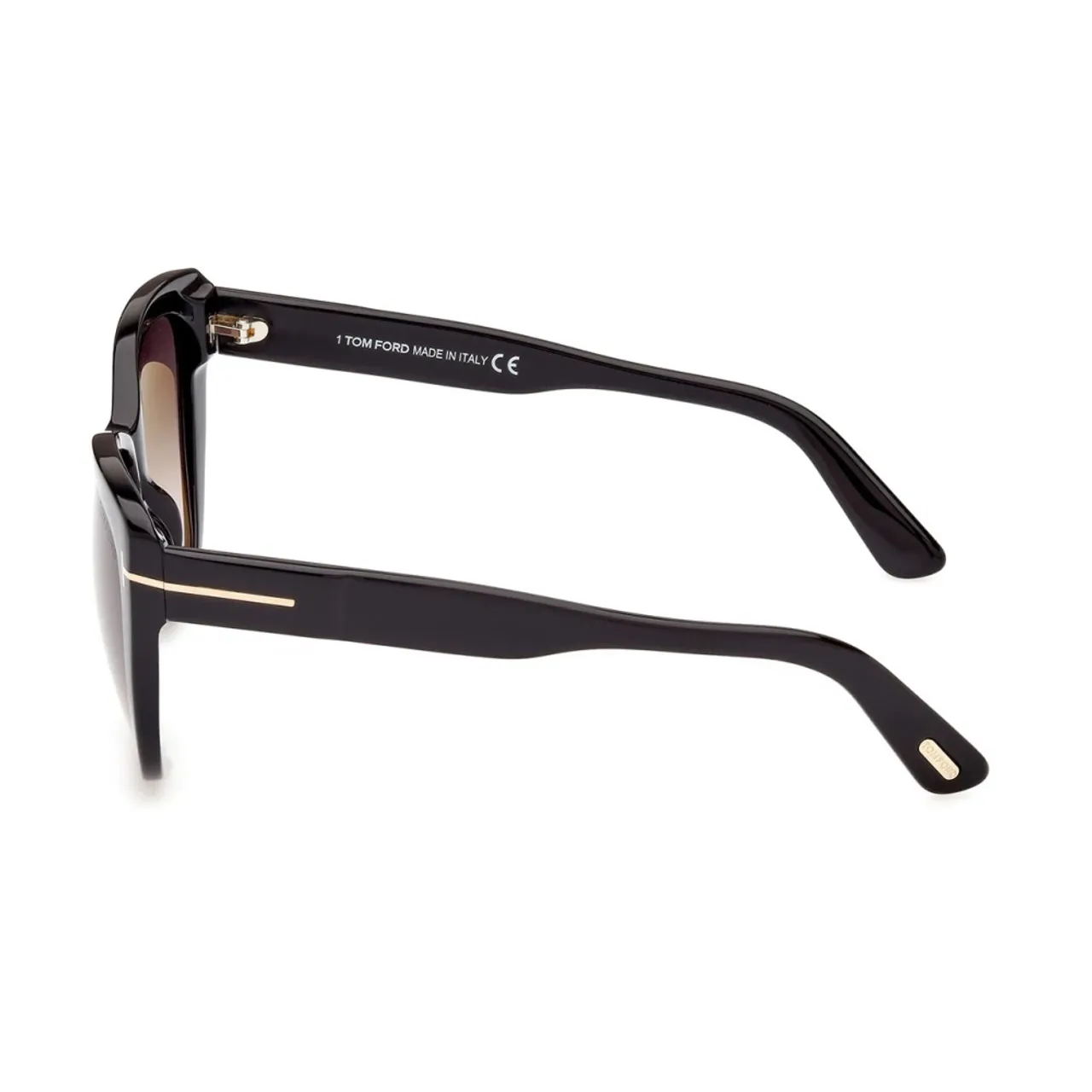 Tom Ford , Cat-Eye Sunglasses Grey Gradient Lenses ,Black unisex, Sizes: