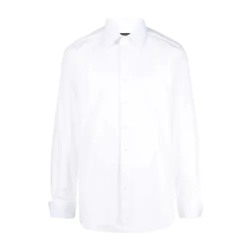Tom Ford , Classic Black Cotton Shirt ,White male, Sizes: