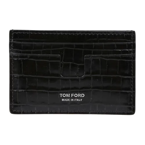 Tom Ford , Classic Credit Card Holder ,Black male, Sizes: ONE SIZE