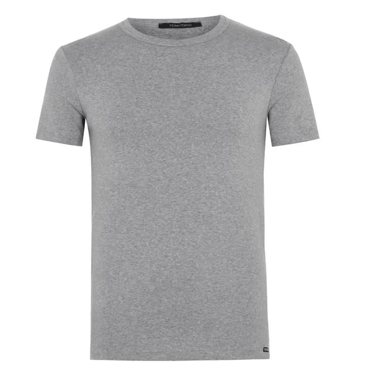 TOM FORD Cotton Crew T-Shirt - Grey