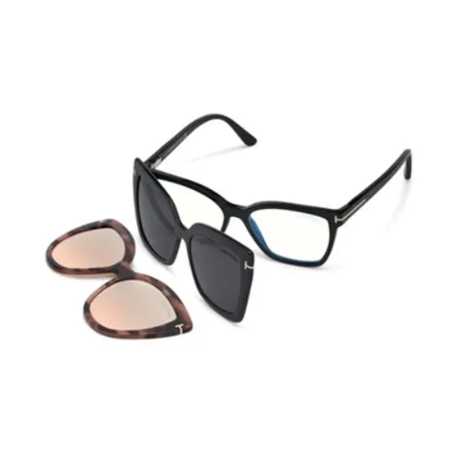 Tom Ford , Fashionable Ft5641-B Eyewear ,Black unisex, Sizes: