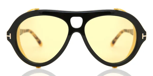 Tom Ford FT0882 Neughman 01E Men's Sunglasses Black Size 60