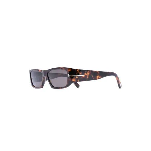 Tom Ford , Ft0986 52A Sunglasses ,Brown male, Sizes: