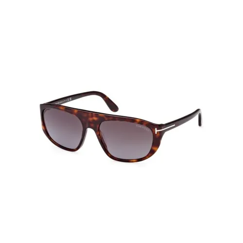 Tom Ford , Ft1002 52B Sunglasses ,Brown unisex, Sizes: