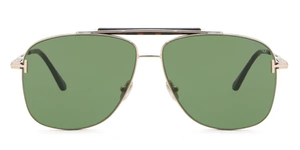 Tom Ford FT1017 JADEN 28N Men's Sunglasses Gold Size 60