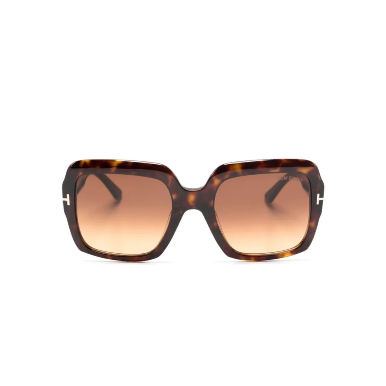Tom Ford , Ft1082 52F Sunglasses ,Brown male, Sizes: