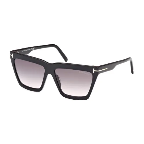 Tom Ford , Ft1110 01B Sunglasses ,Black female, Sizes: