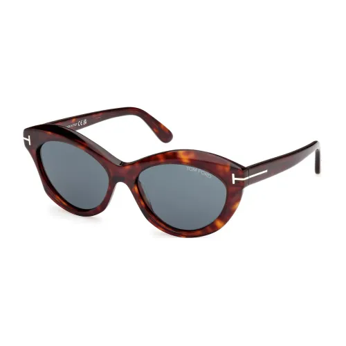 Tom Ford , Ft1111 54V Sunglasses ,Brown female, Sizes: