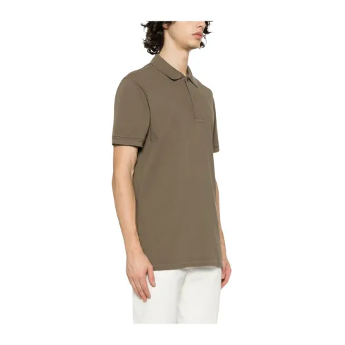 Tom Ford , Green T-Shirts Polo Shirt for Men ,Green male, Sizes: