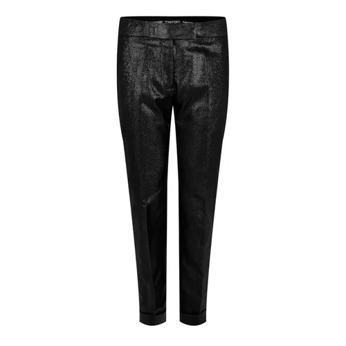 TOM FORD Iridescent Trousers - Black