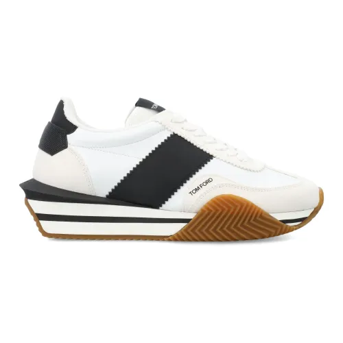 Tom Ford , James Sneaker - Classic Style ,White male, Sizes: