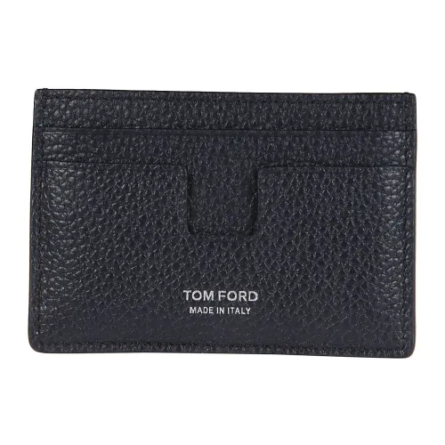 Tom Ford , Logo Printed Classic Credit Card Holder ,Black male, Sizes: ONE SIZE
