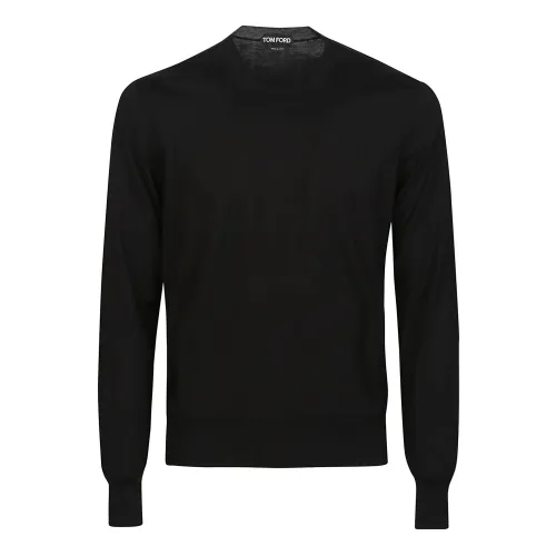 Tom Ford , Long Sleeve Sweater ,Black male, Sizes: