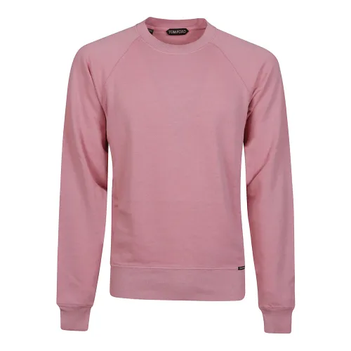 Tom Ford , Long Sleeve Sweatshirt ,Pink male, Sizes: