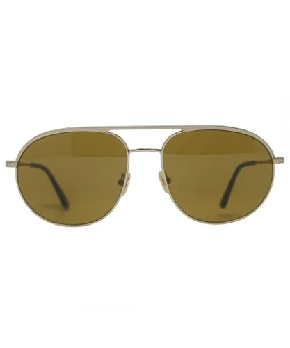 Tom Ford Mens FT0772 29E Gio Sunglasses - Gold - One