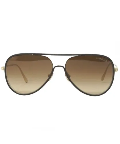 Tom Ford Mens Jessie-02 FT1016 32G Gold Sunglasses - One