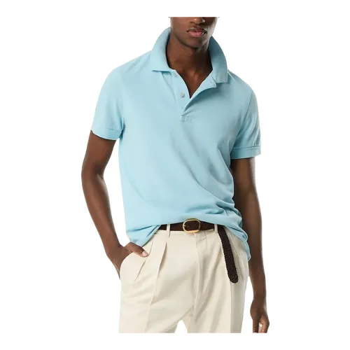 Tom Ford , Polo Shirts ,Blue male, Sizes: