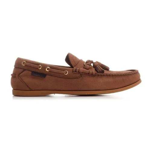 Tom Ford , Robin Tel Loafers ,Brown male, Sizes: