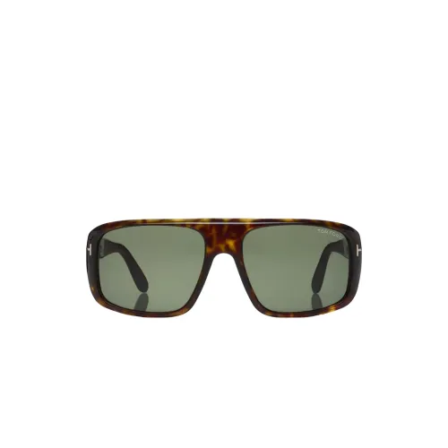 Tom Ford , Square Sunglasses for Men ,Brown male, Sizes: