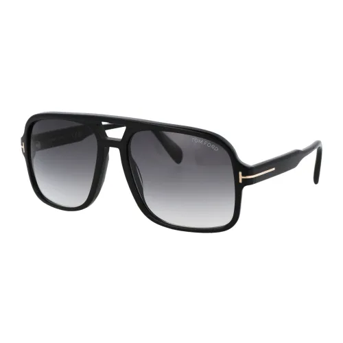 Tom Ford , Stylish Falconer-02 Sunglasses ,Black male, Sizes: