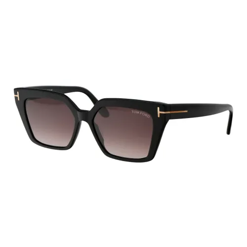 Tom Ford , Stylish Winona Sunglasses for Summer ,Black female, Sizes: