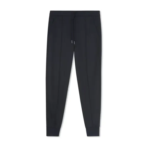 Tom Ford , Technical Track Sweatpants in Navy ,Blue male, Sizes: